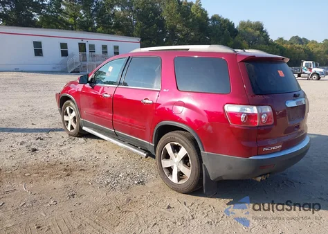 2010 GMC Acadia Slt-1 z USA, uszkodzony, nr VIN 1GKLRMED7AJ133652